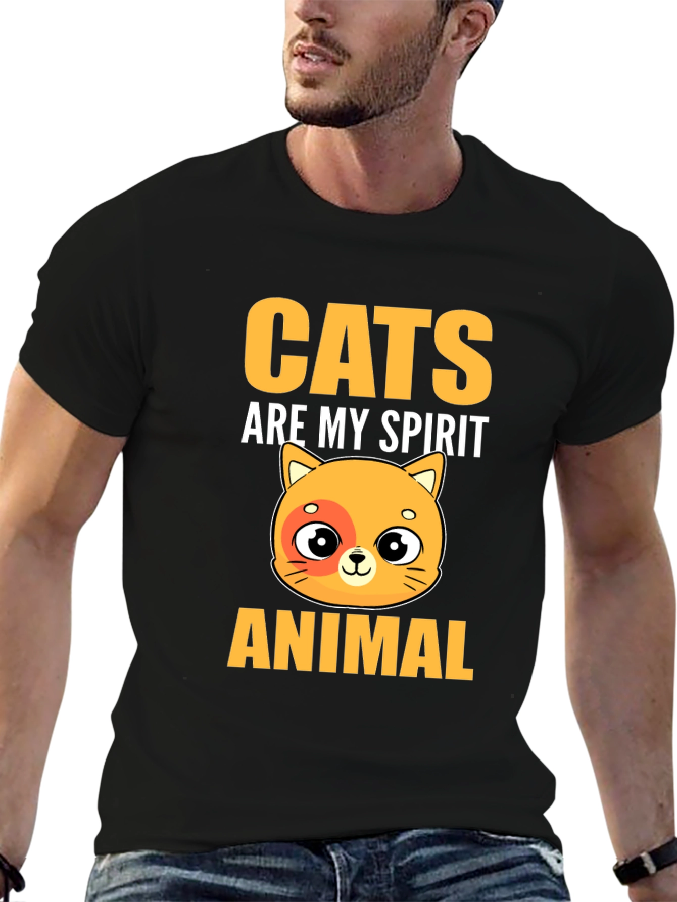 Cats Are My Spirit Animal T-Shirt