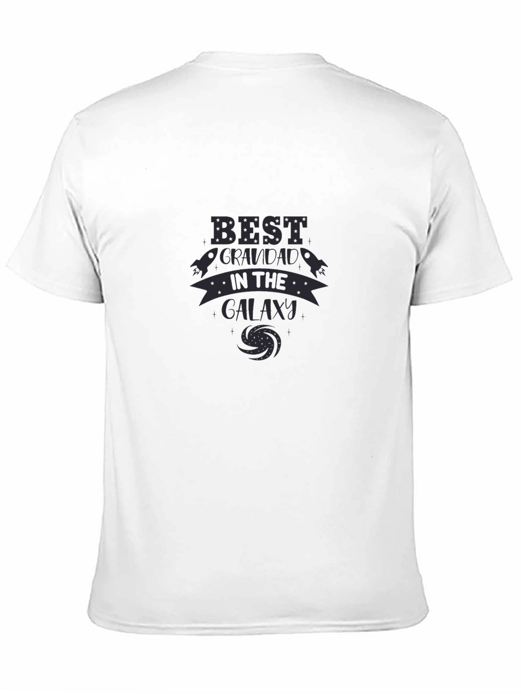 Best Grandad in the Galaxy T-Shirt - Black