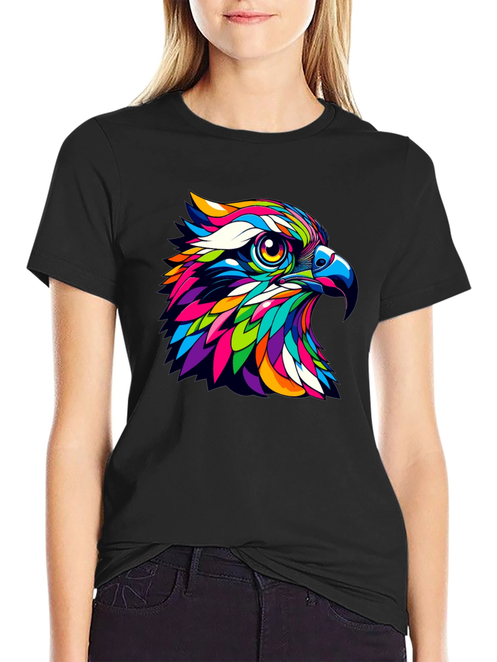 Bold Graphic Eagle T-Shirt