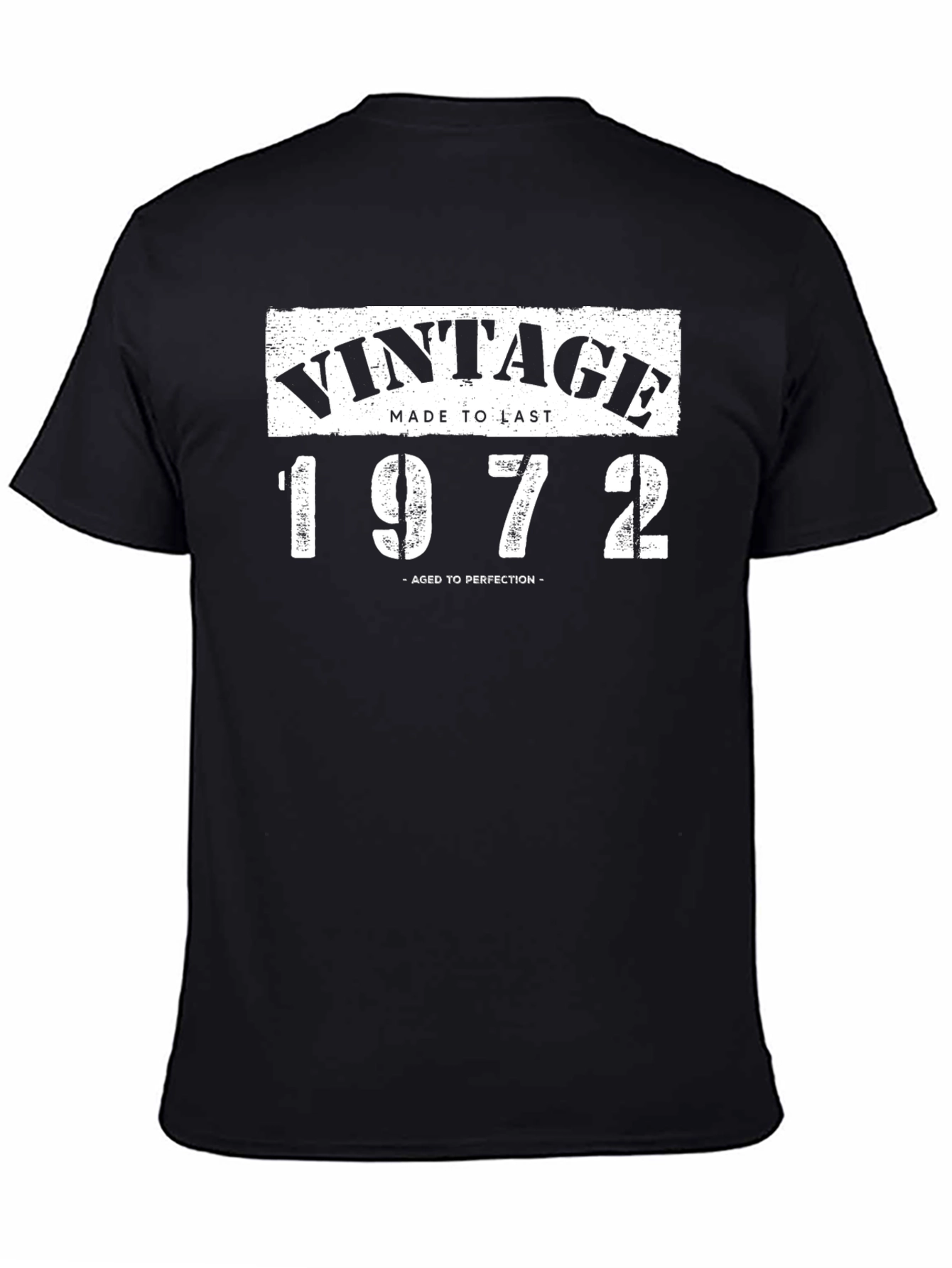 Vintage 1972 T-Shirt - Aged to Perfection