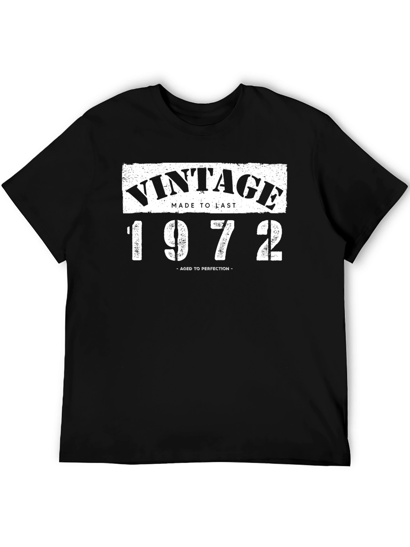 Vintage 1972 T-Shirt - Aged to Perfection