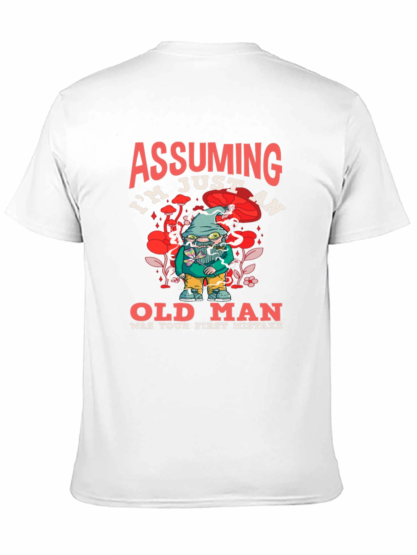 Assuming Im Just an Old Man Black T-Shirt