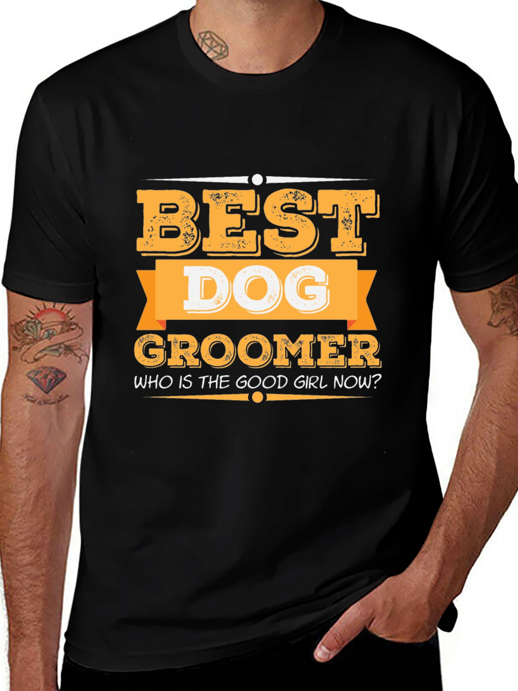 Best Dog Groomer T-Shirt - Funny Pet Grooming Apparel