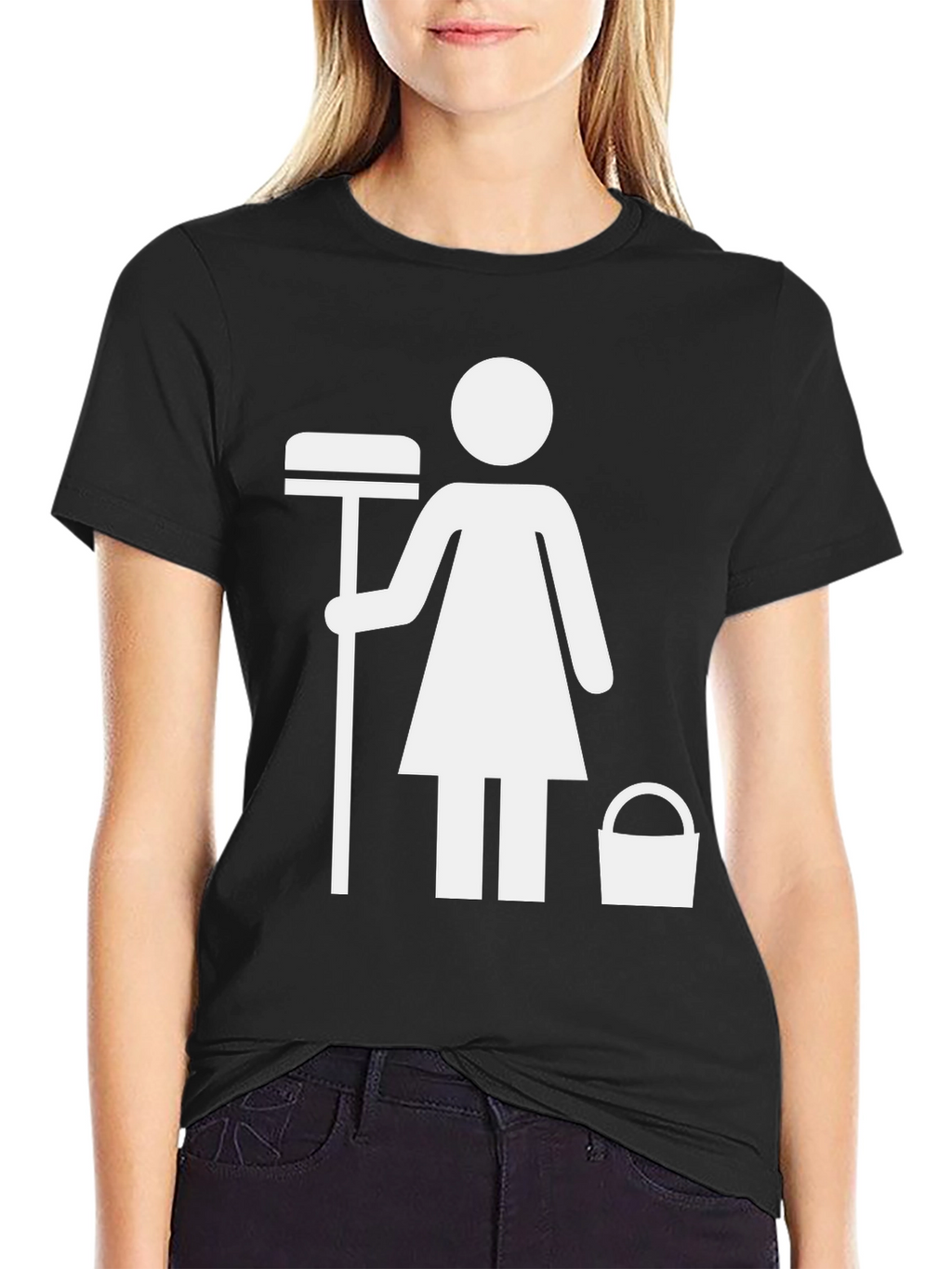 Cleaning Woman Graphic Tee