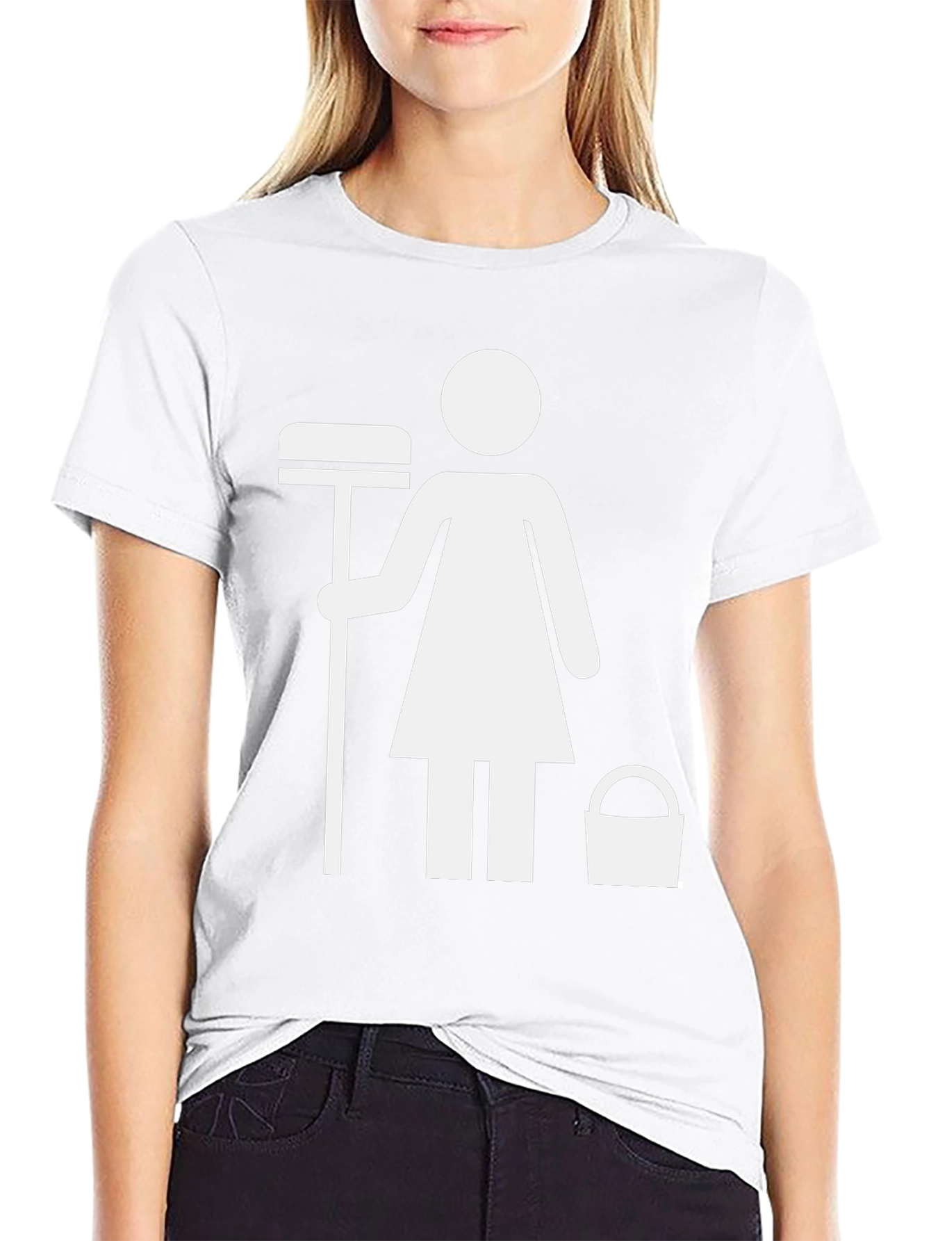 Cleaning Woman Graphic Tee