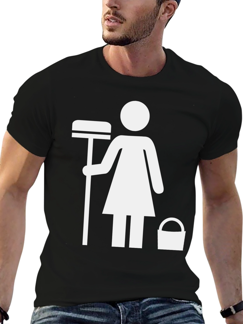 Cleaning Woman Graphic Tee