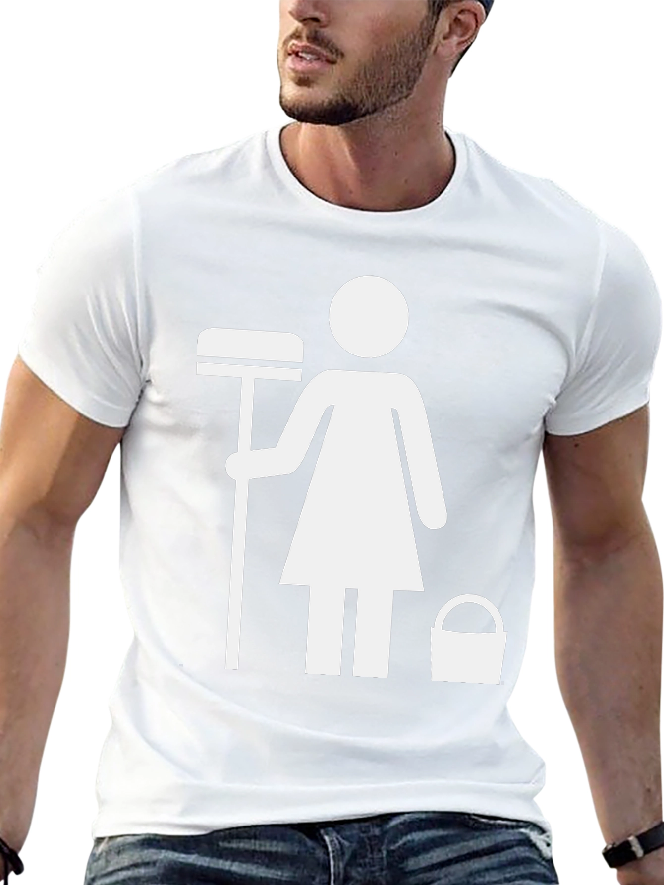 Cleaning Woman Graphic Tee