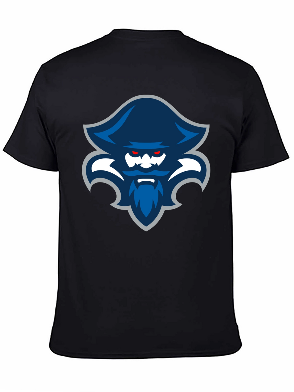 Pirate Logo T-Shirt - Mens Black Tee