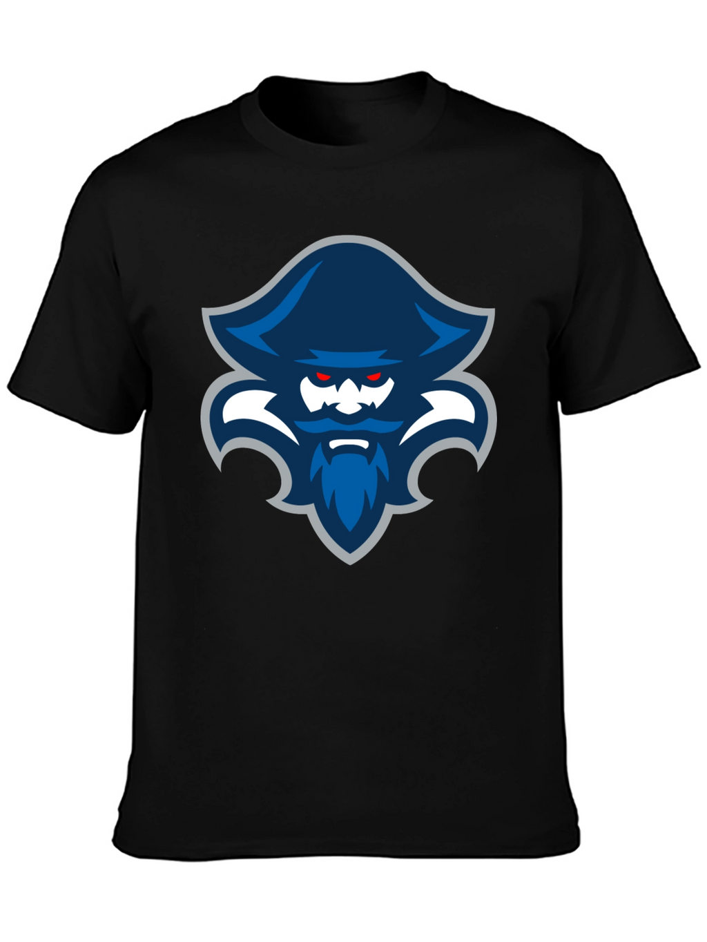 Pirate Logo T-Shirt - Mens Black Tee
