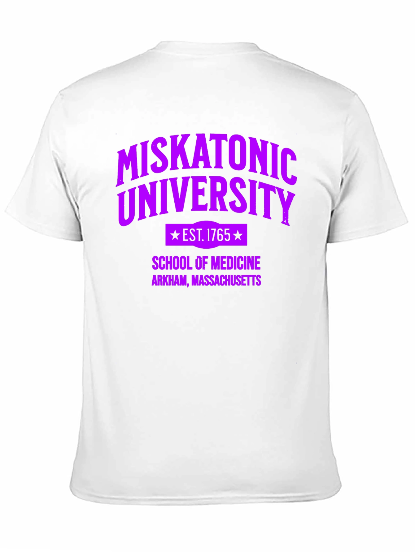 Miskatonic University School of Medicine Black T-Shirt