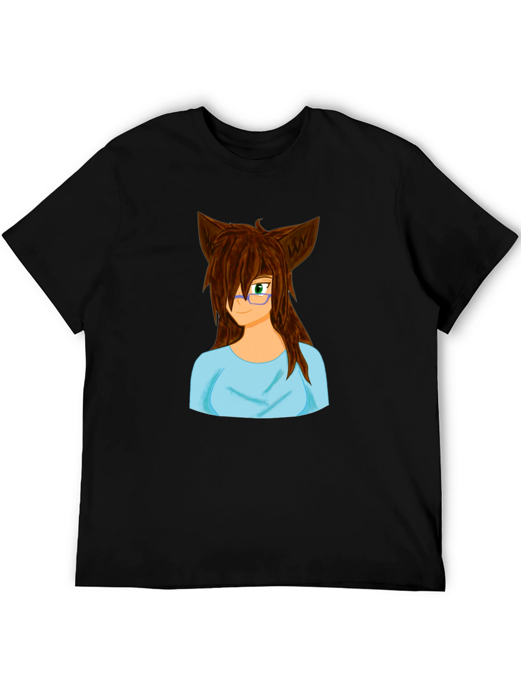 Anime Girl Graphic Tee - Unique Style