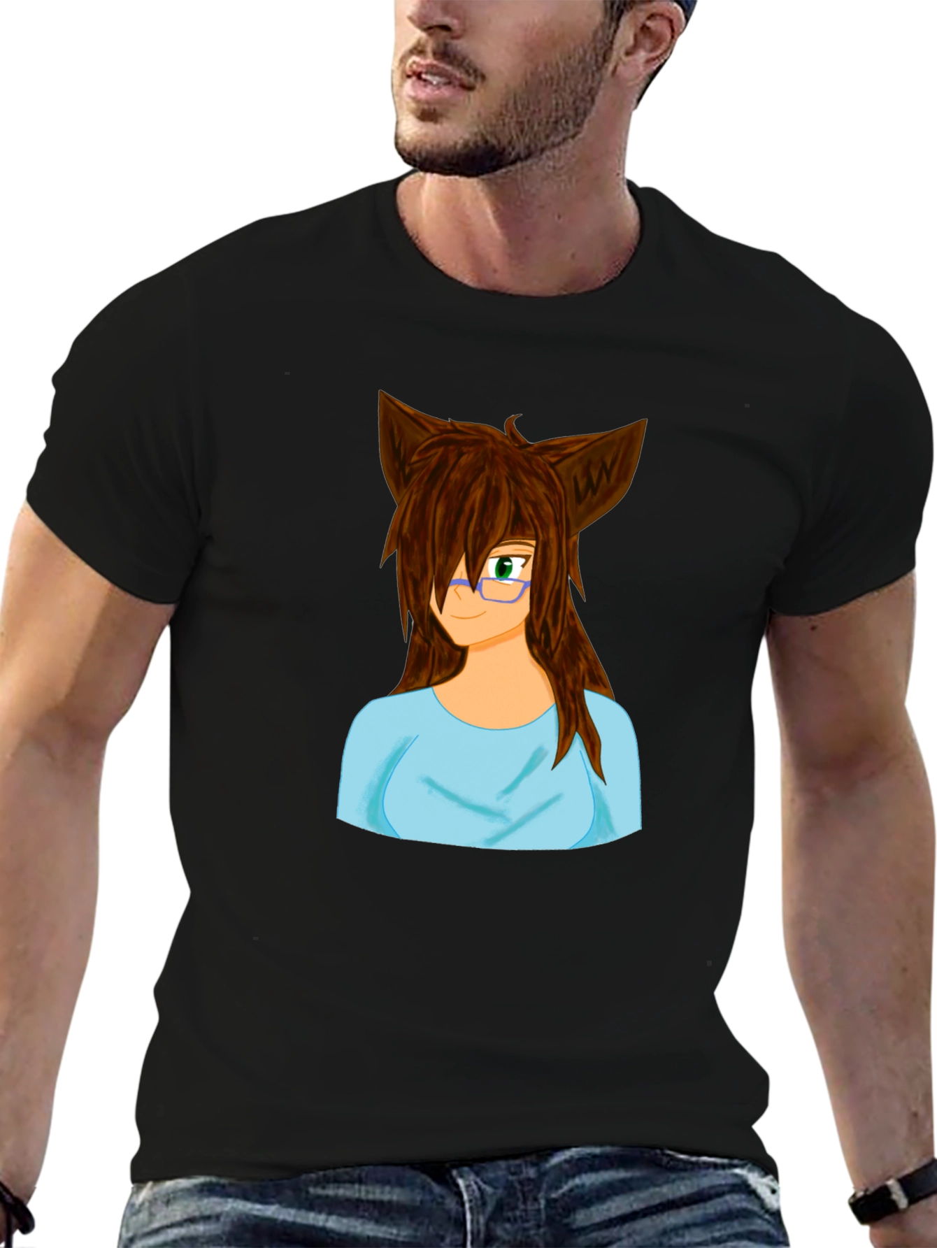 Anime Girl Graphic Tee - Unique Style