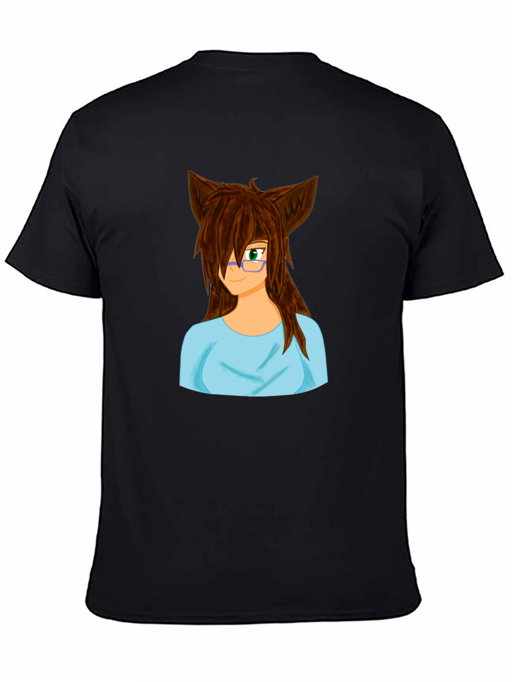 Anime Girl Graphic Tee - Unique Style