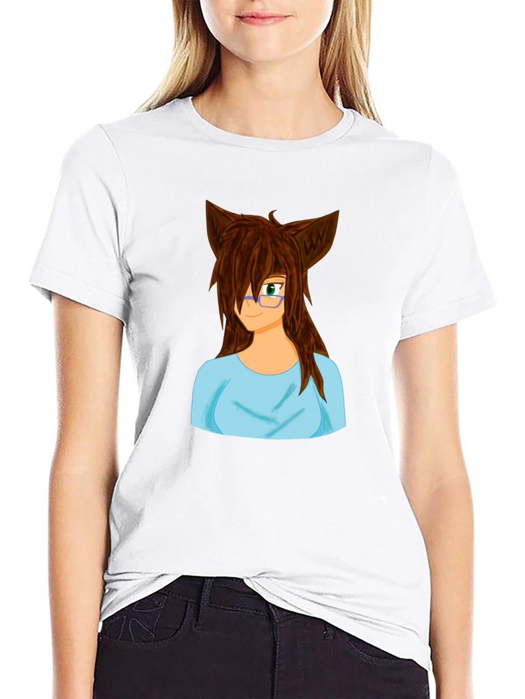 Anime Girl Graphic Tee - Unique Style
