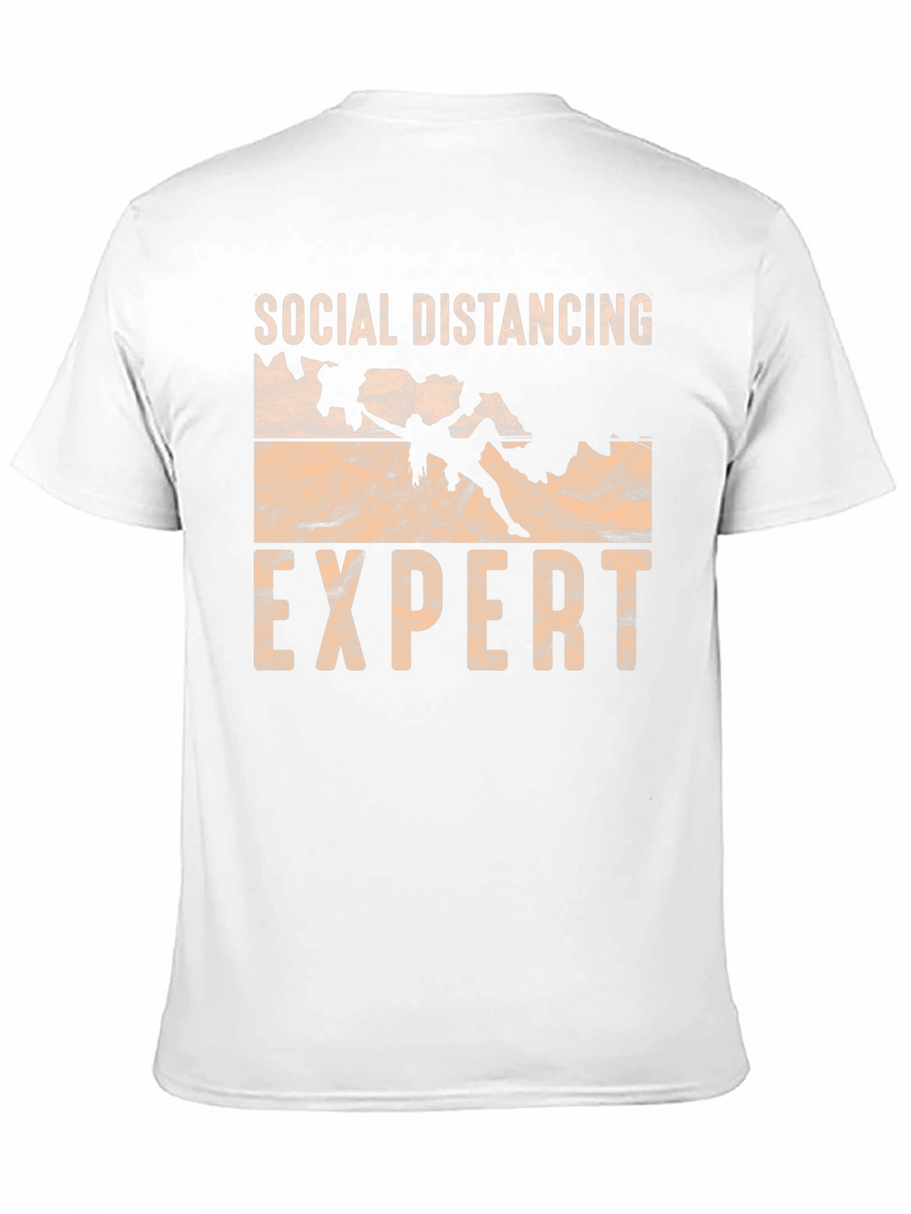 Social Distancing Expert Climbing T-Shirt