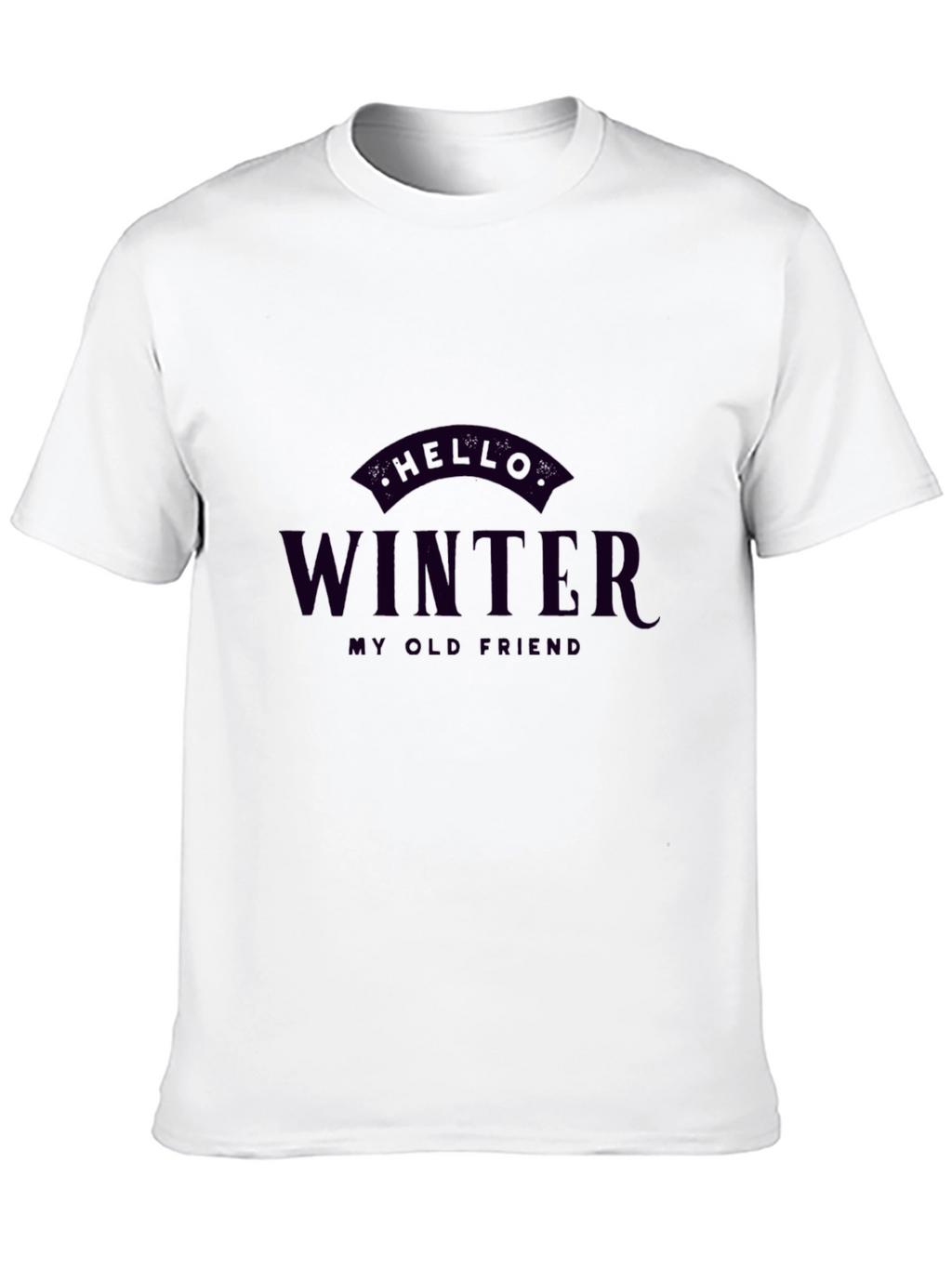Hello Winter T-Shirt - Unisex Graphic Tee