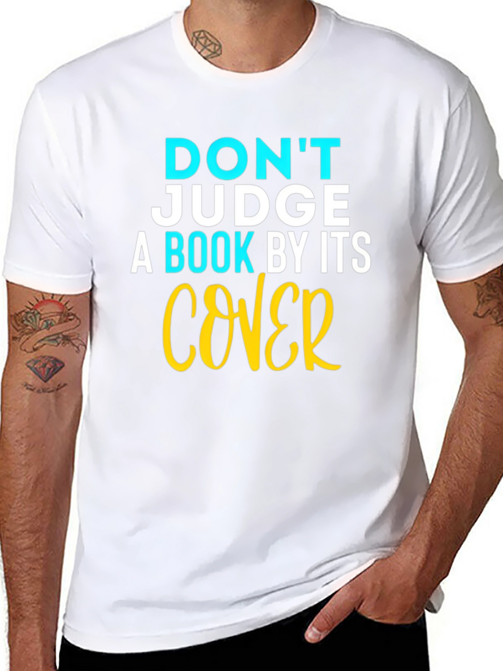 Dont Judge a Book Cover T-Shirt