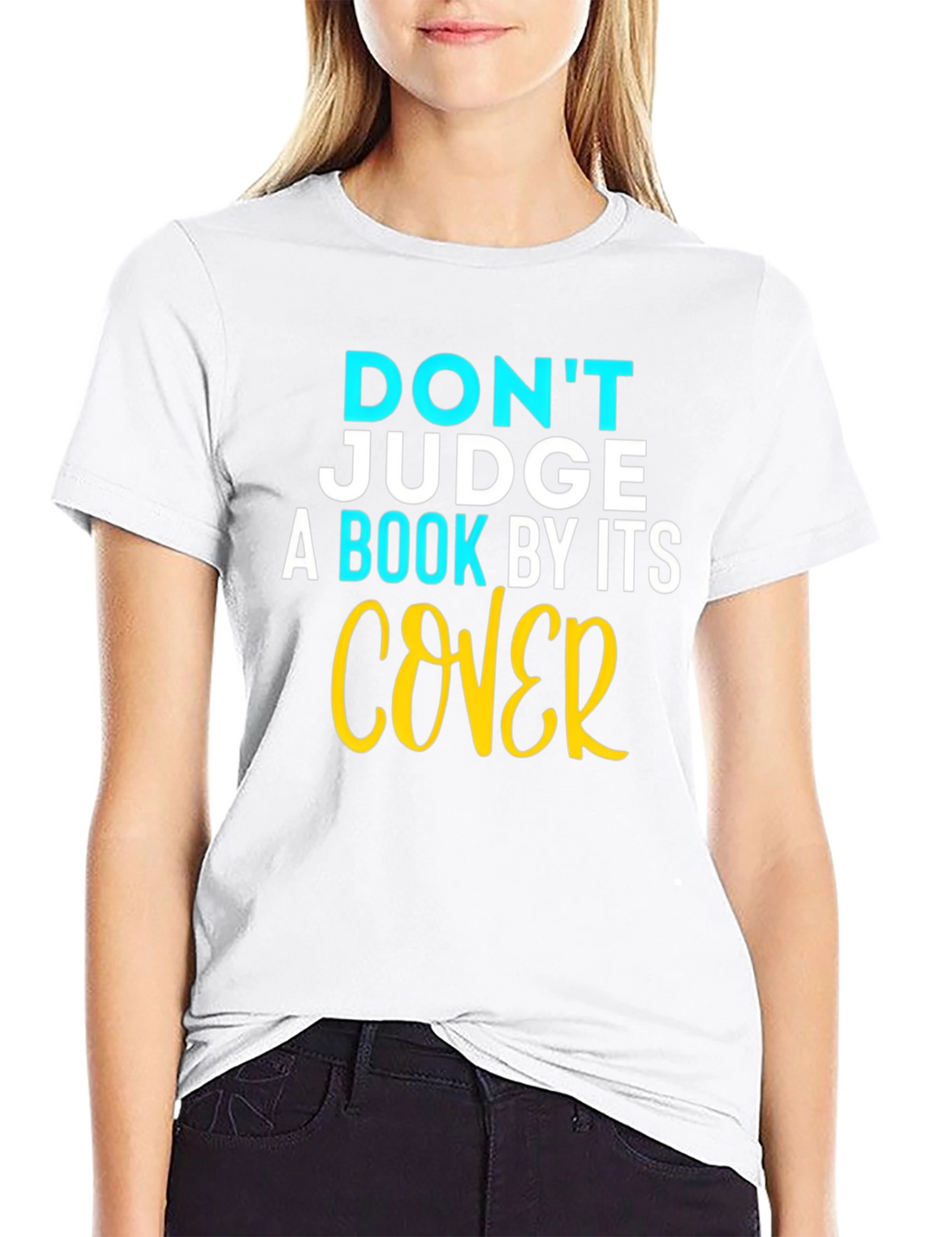 Dont Judge a Book Cover T-Shirt