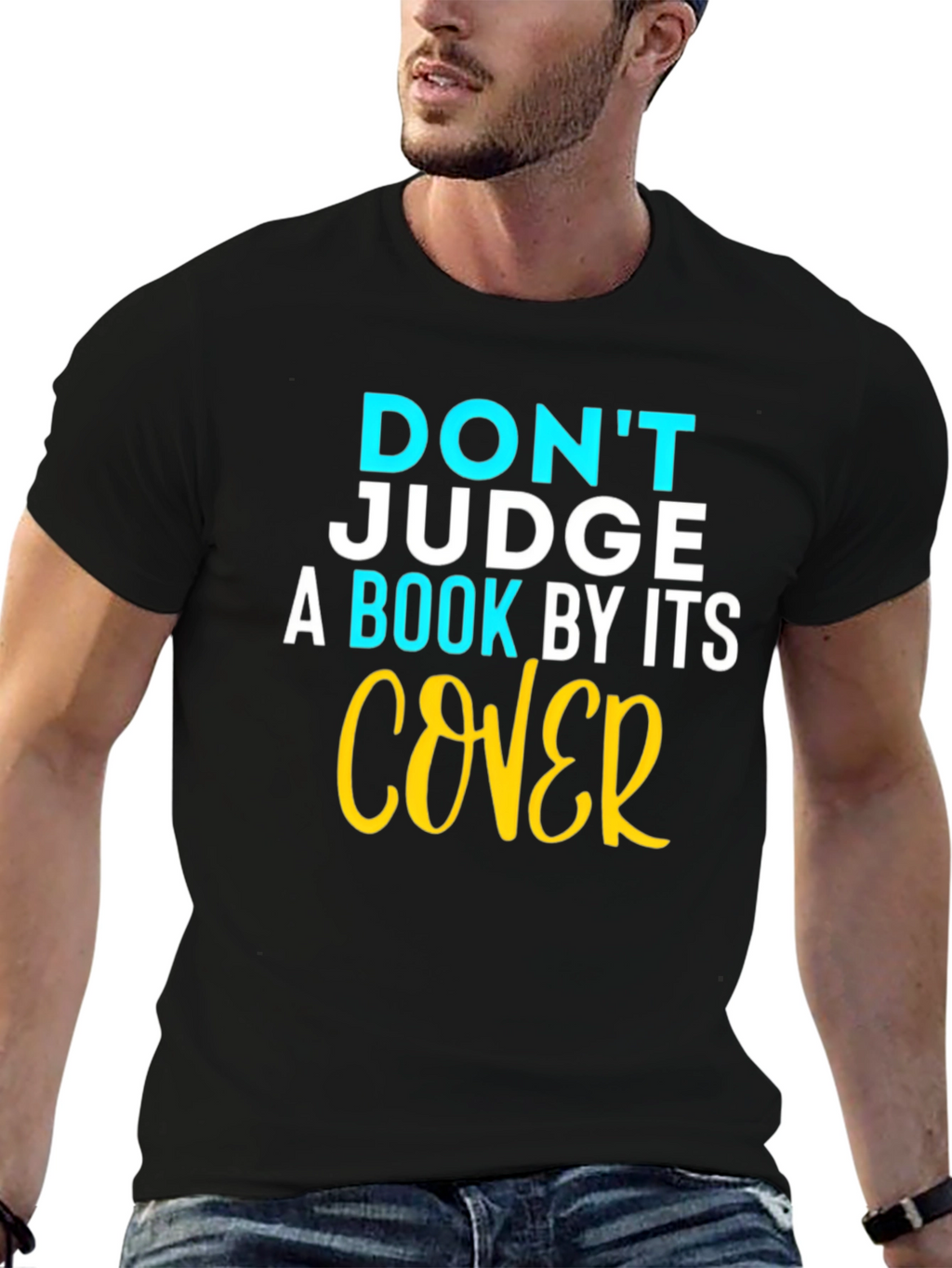 Dont Judge a Book Cover T-Shirt