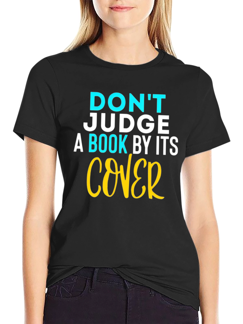 Dont Judge a Book Cover T-Shirt