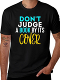 Dont Judge a Book Cover T-Shirt