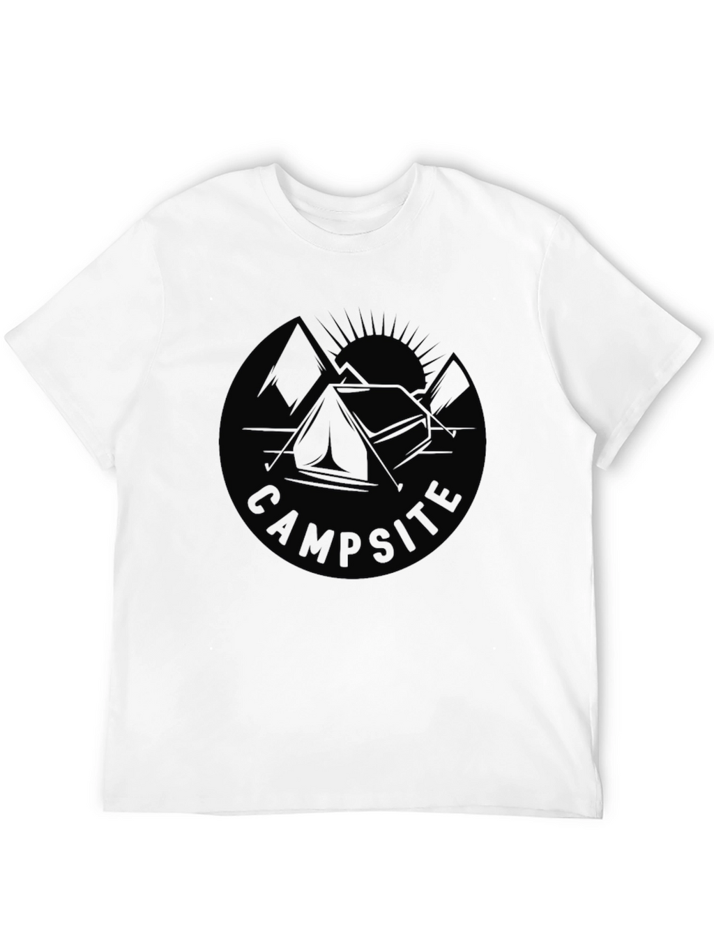 Campsite Adventure T-Shirt - Nature Inspired Graphic Tee