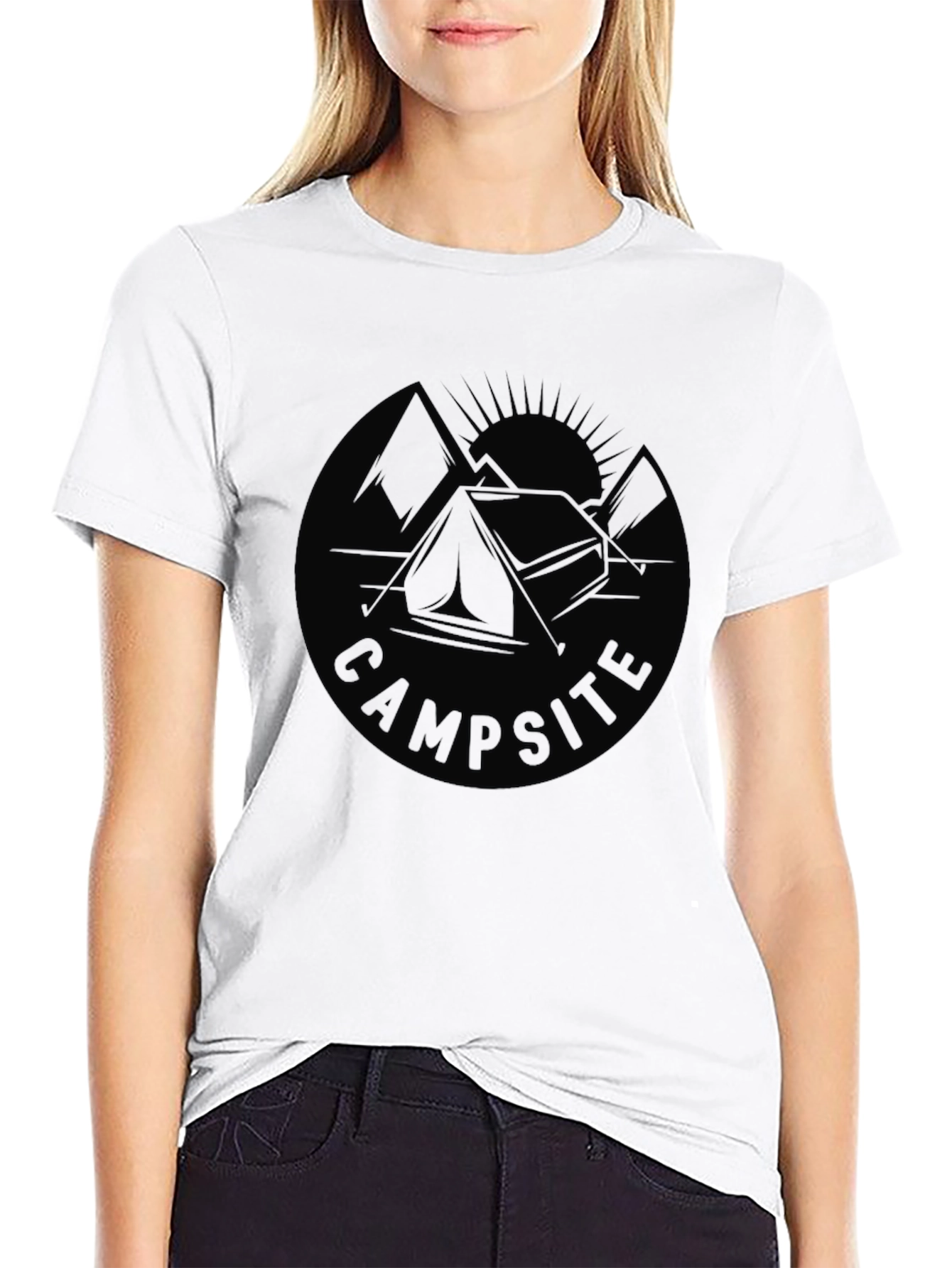 Campsite Adventure T-Shirt - Nature Inspired Graphic Tee