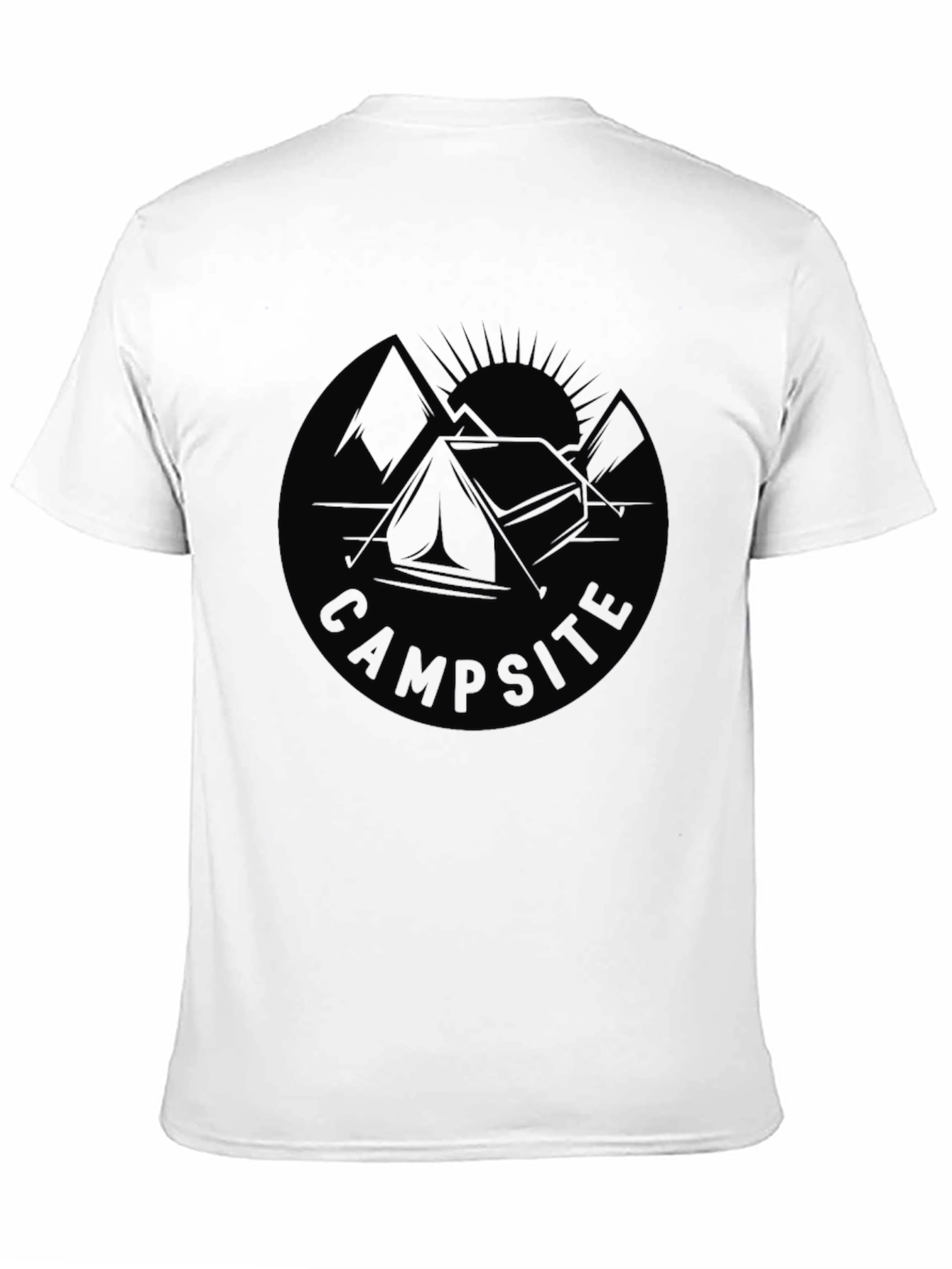 Campsite Adventure T-Shirt - Nature Inspired Graphic Tee