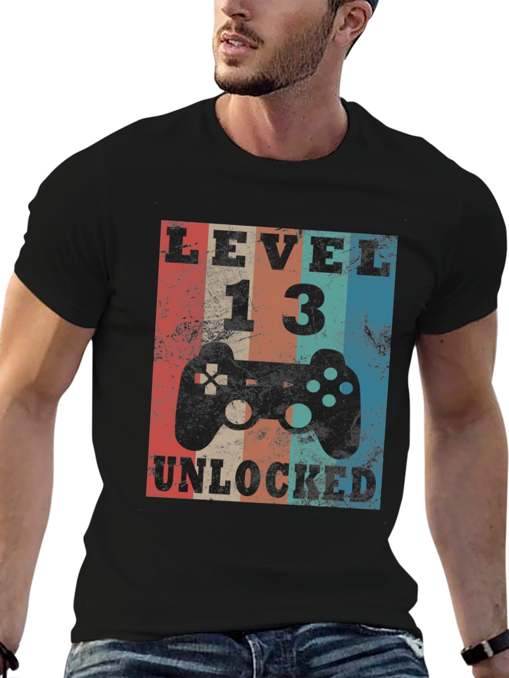 Level 13 Unlocked Gamer T-Shirt