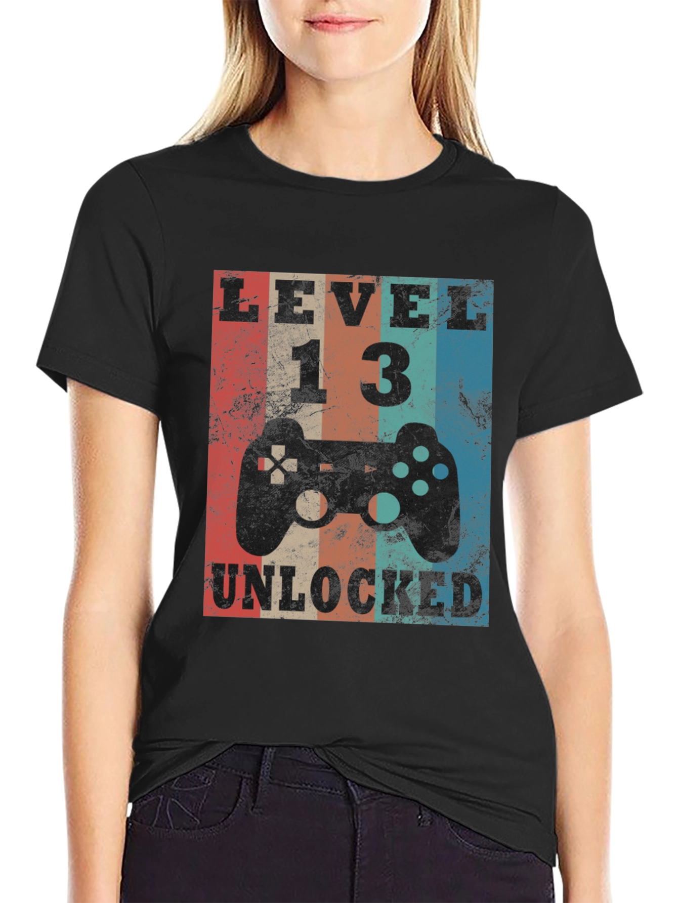 Level 13 Unlocked Gamer T-Shirt