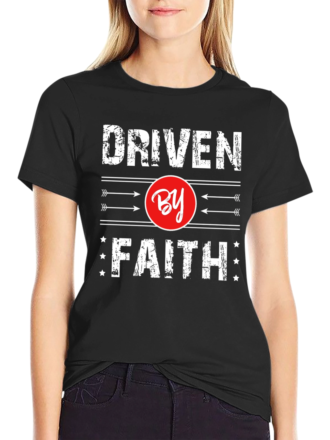 Driven By Faith Graphic T-Shirt