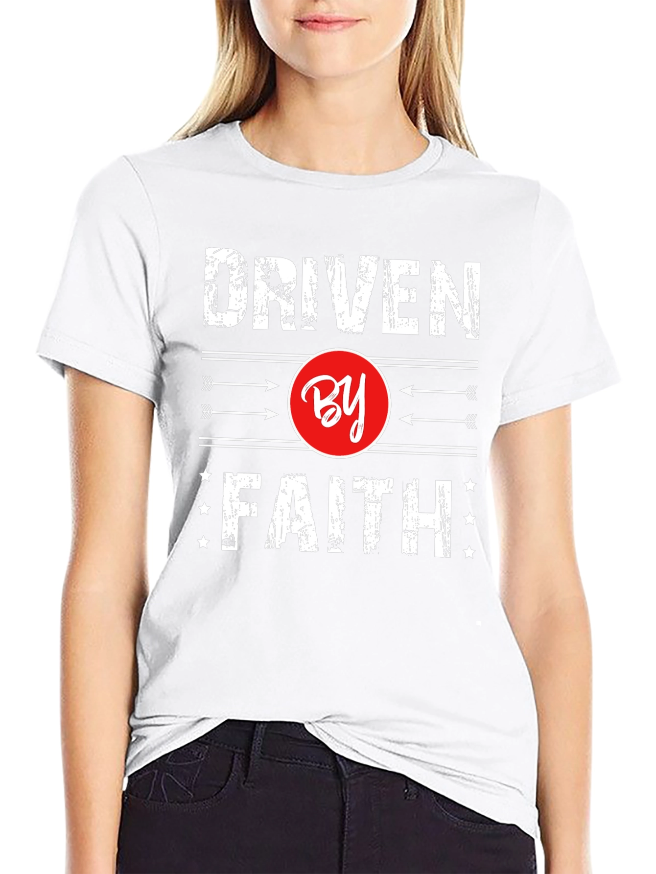 Driven By Faith Graphic T-Shirt