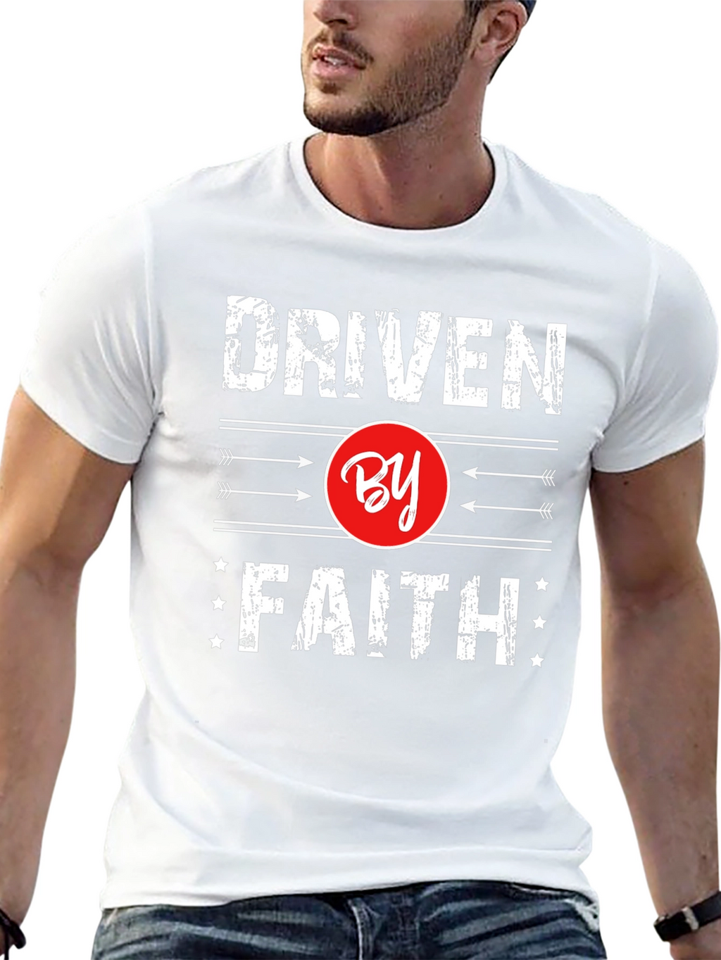 Driven By Faith Graphic T-Shirt