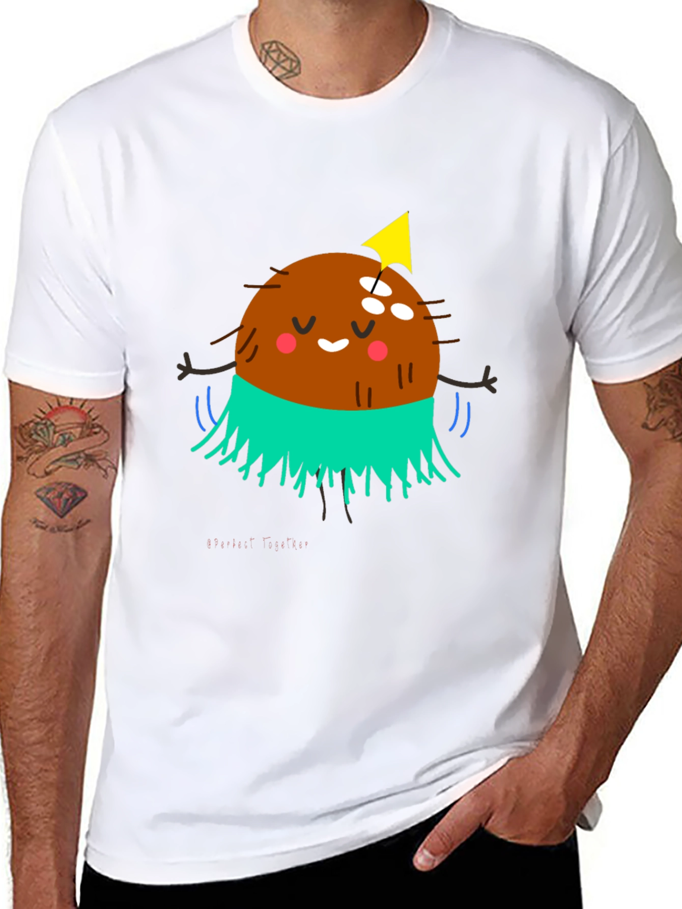 Coconut Party T-Shirt - Funky Graphic Tee