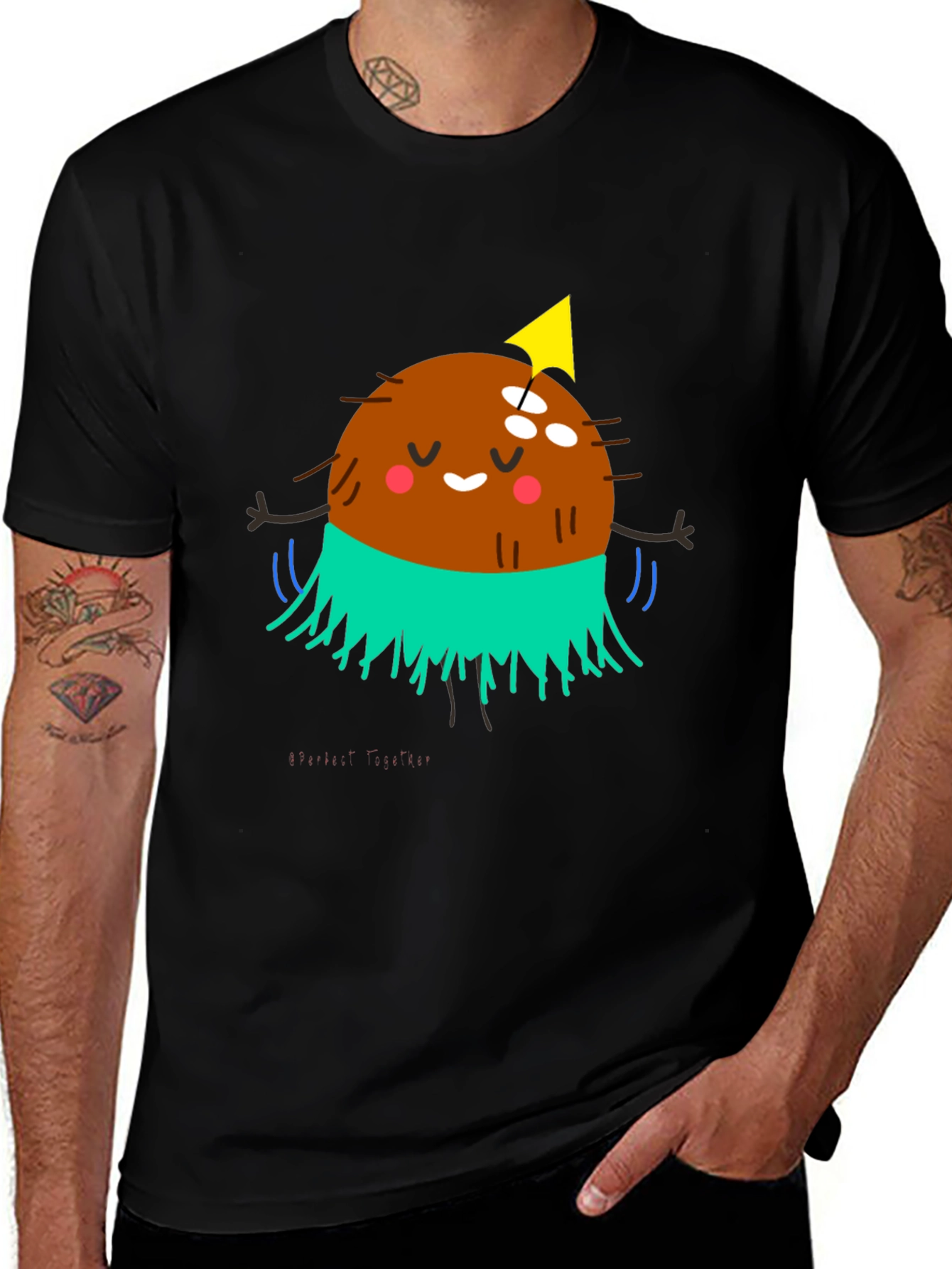 Coconut Party T-Shirt - Funky Graphic Tee