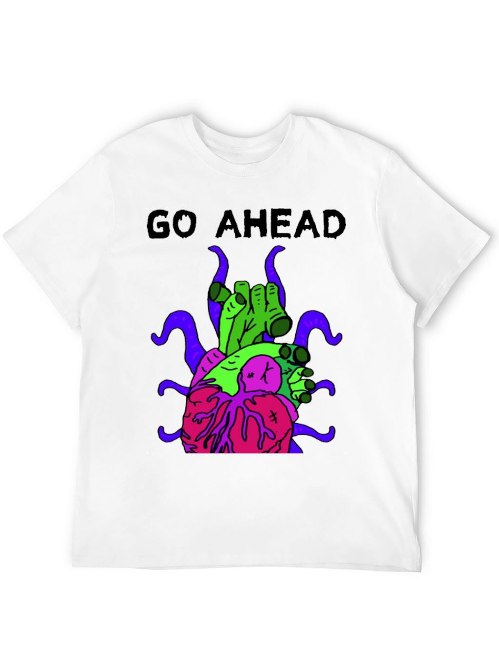 Go Ahead T-Shirt with Graphic Print