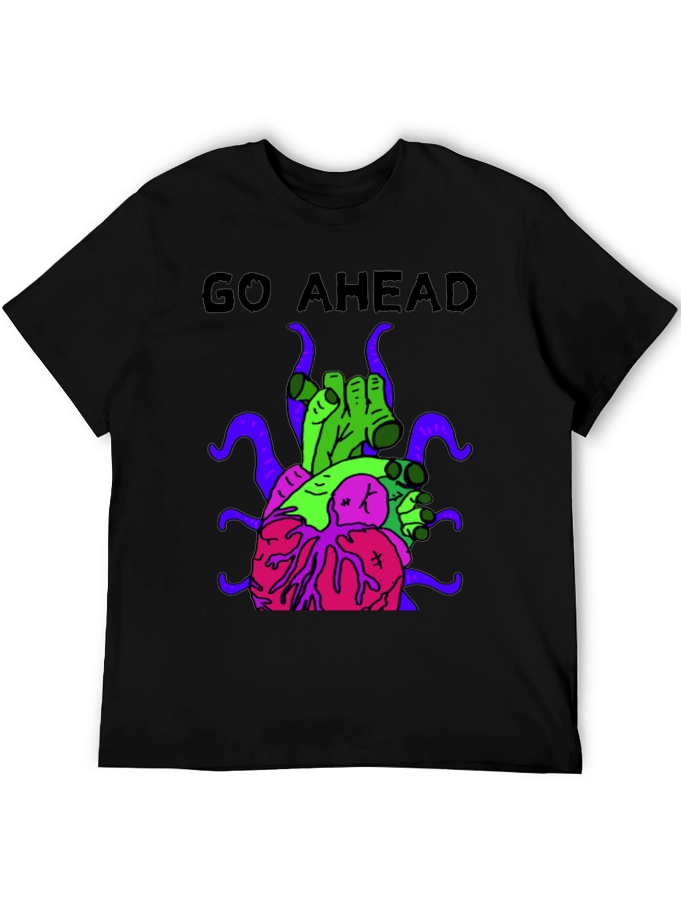 Go Ahead T-Shirt with Graphic Print