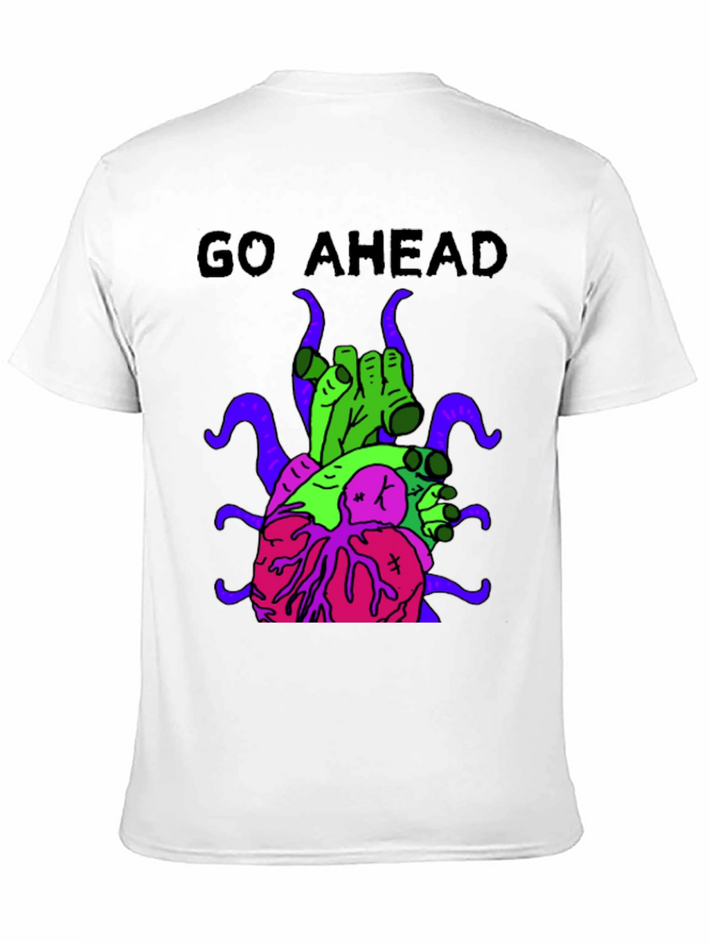 Go Ahead T-Shirt with Graphic Print