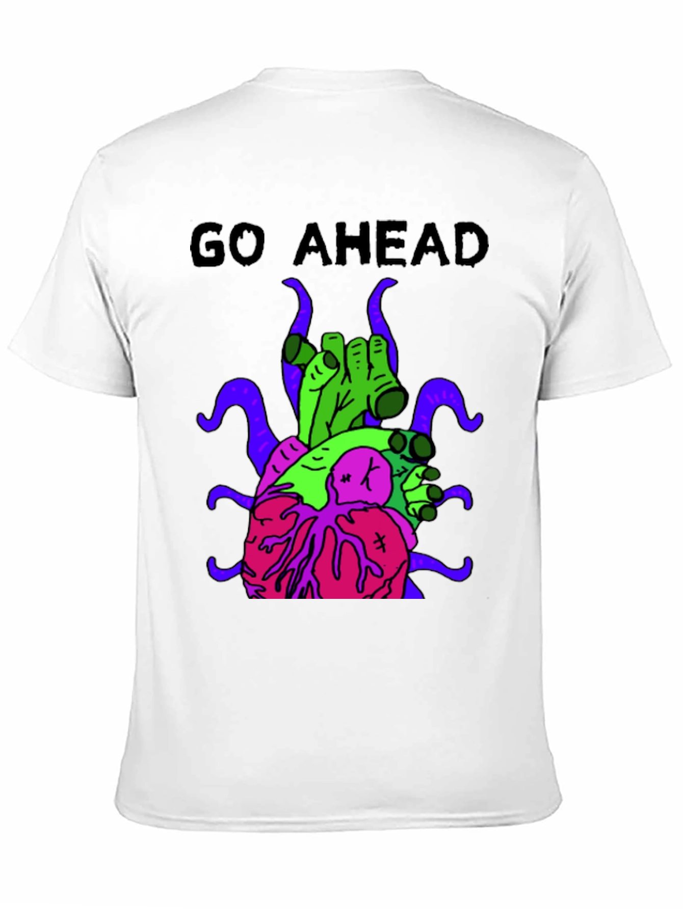 Go Ahead T-Shirt with Graphic Print