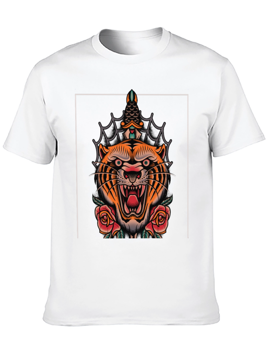 Tiger & Dagger Graphic Tee - Bold Style