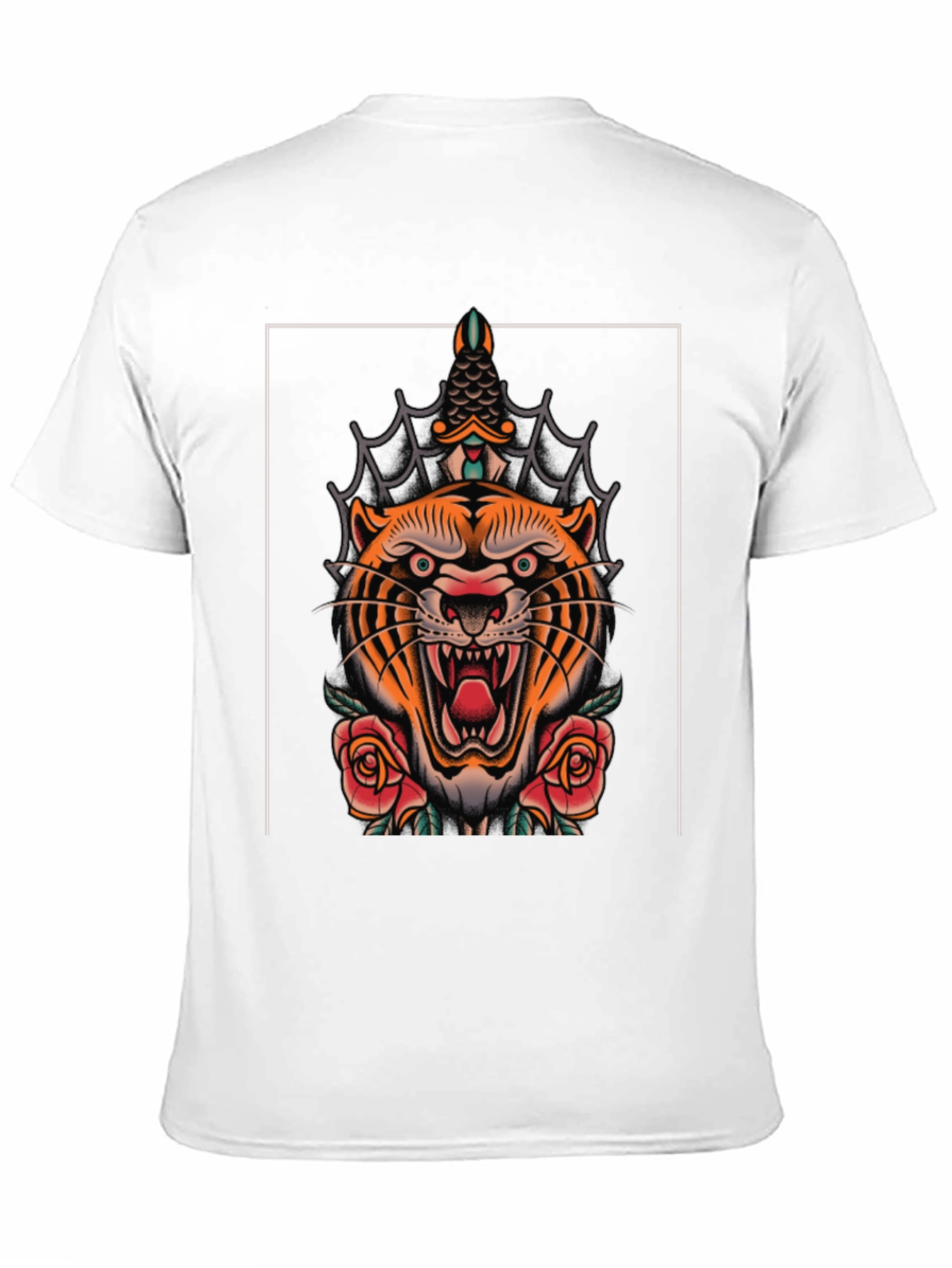 Tiger & Dagger Graphic Tee - Bold Style