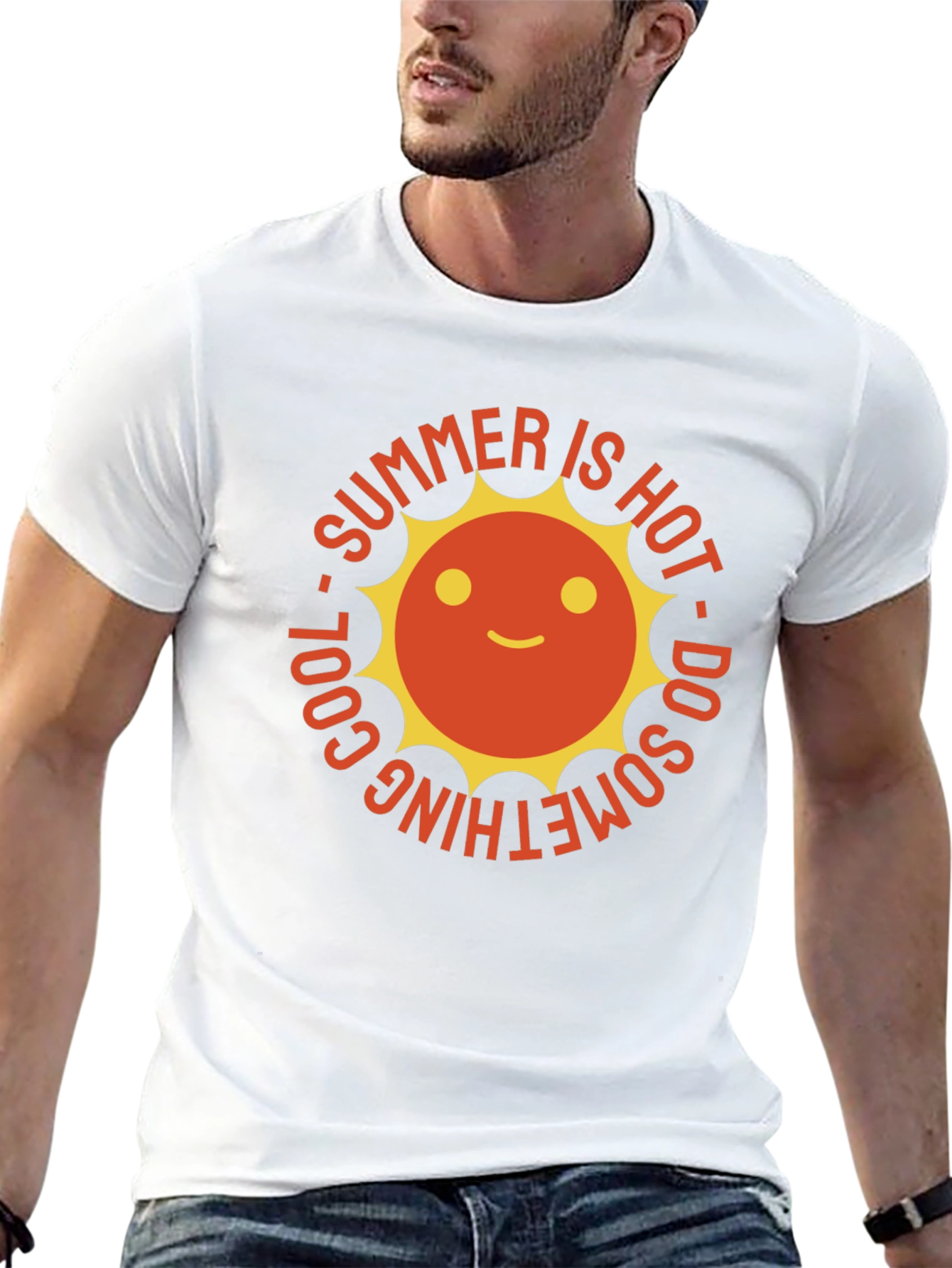 Summer Fun T-Shirt - Sun Graphic Tee