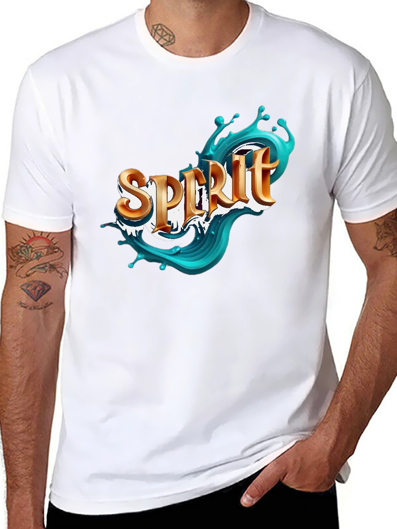 Spirit Splash Graphic T-Shirt