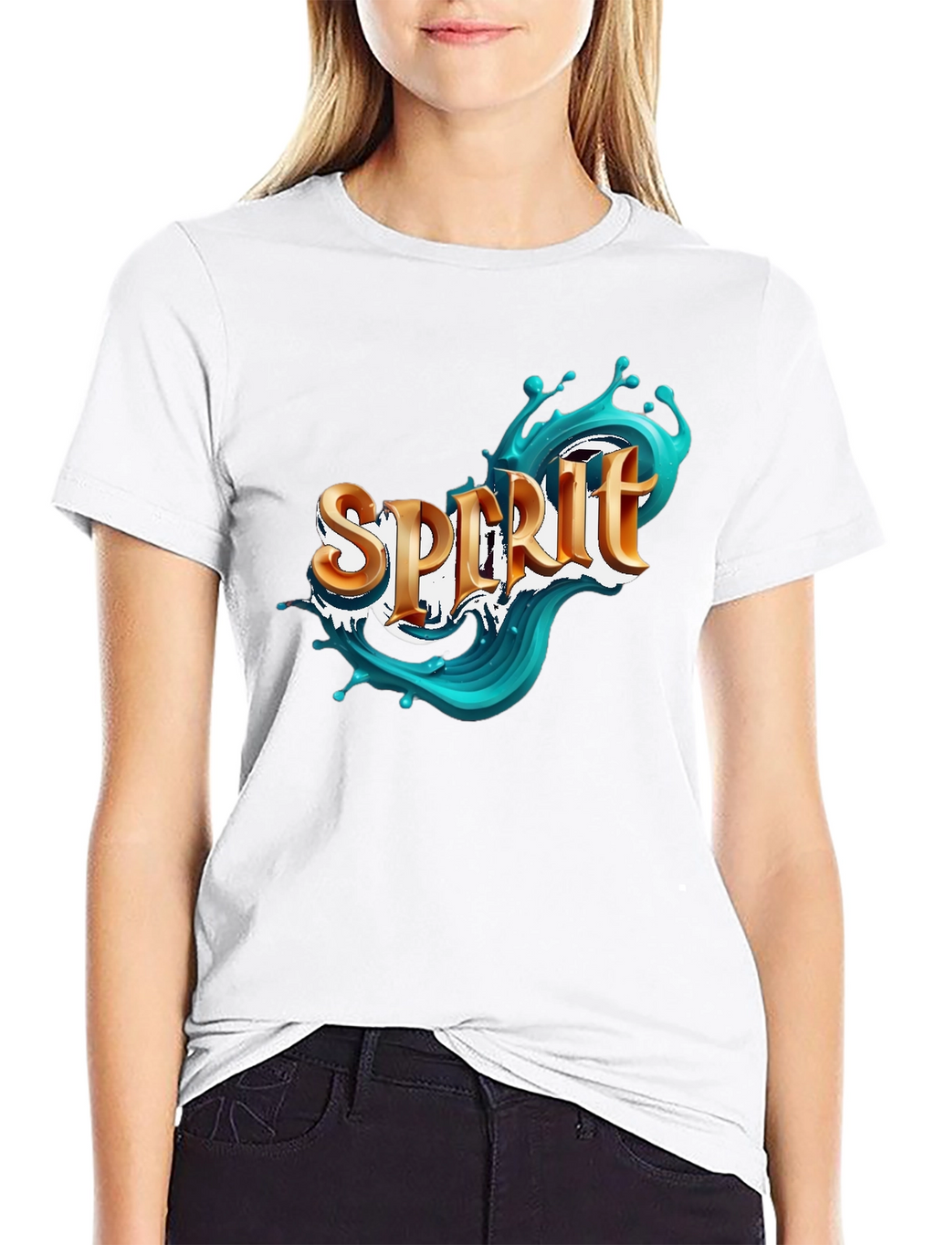 Spirit Splash Graphic T-Shirt