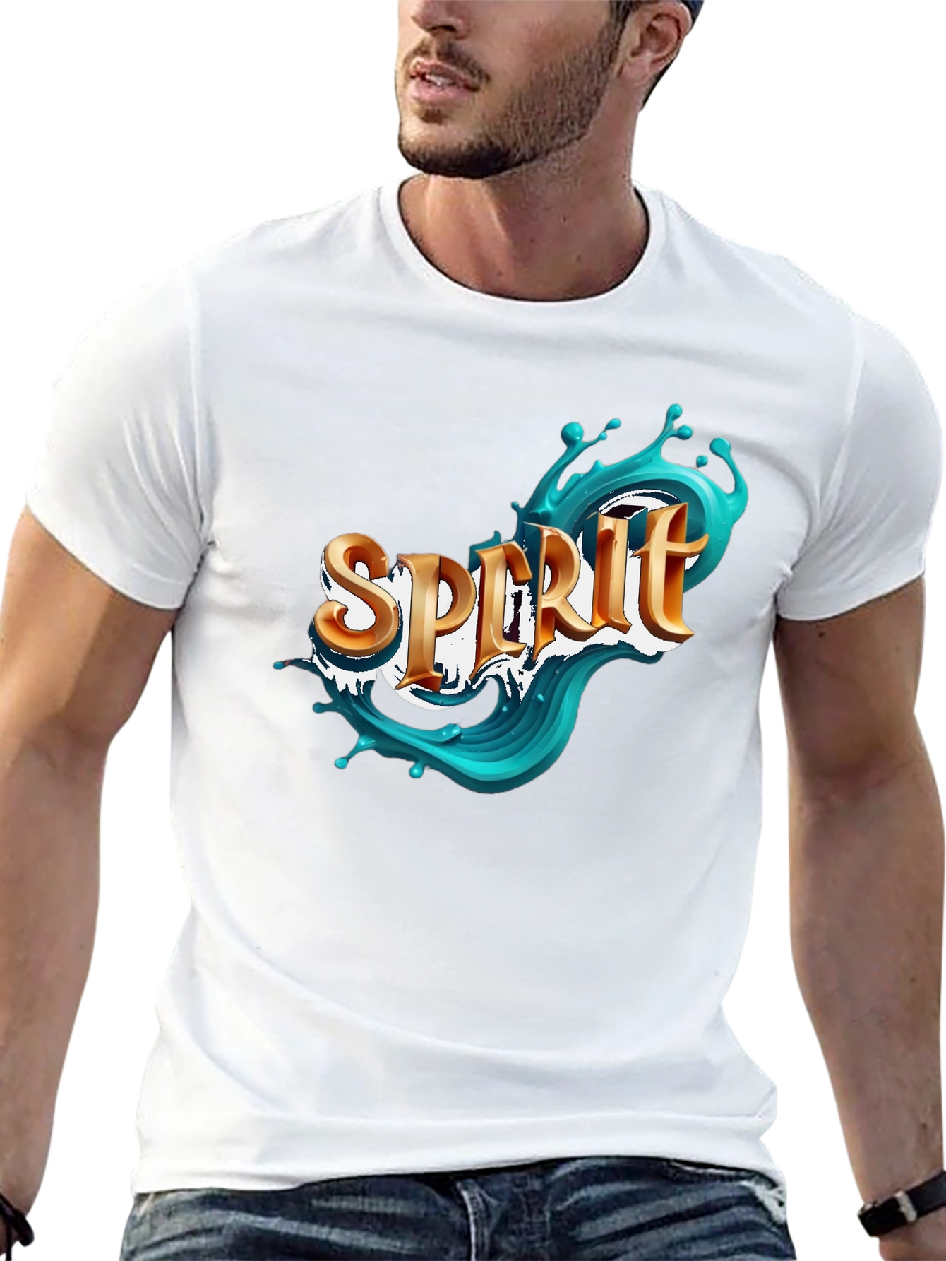 Spirit Splash Graphic T-Shirt