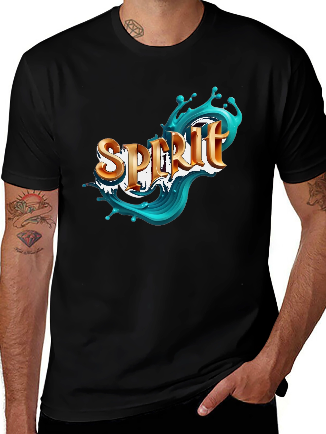 Spirit Splash Graphic T-Shirt
