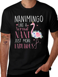 Nanimingo Fabulous Nani Flamingo T-Shirt
