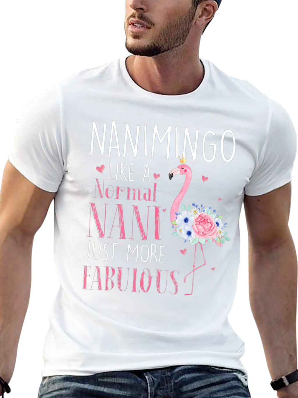 Nanimingo Fabulous Nani Flamingo T-Shirt