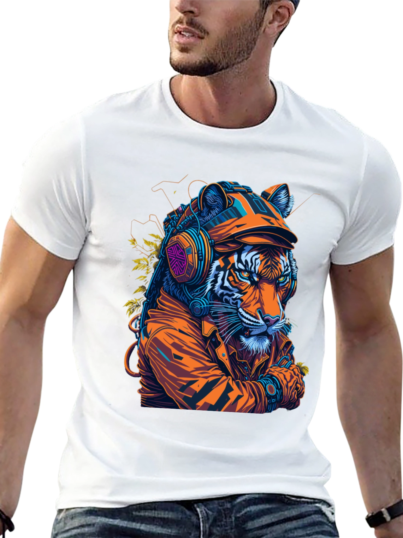 Cool Tiger Graphic Tee