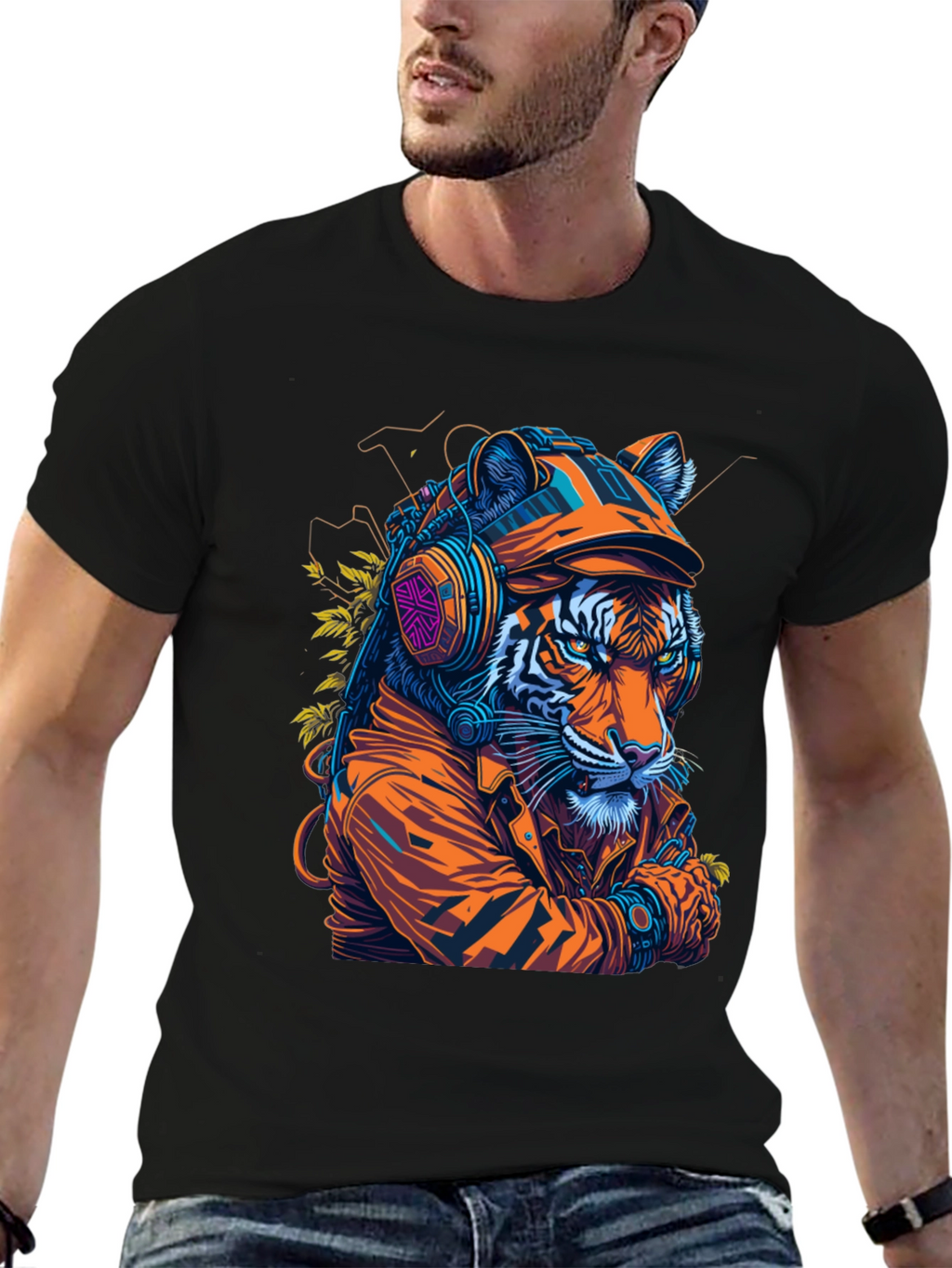 Cool Tiger Graphic Tee